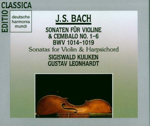 S. Kuijken - Sonate für Violine und Cembalo No. 1-6 BWV 1014-1019 - Preis vom 15.10.2026 23:06:25 h