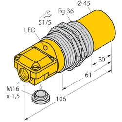 Turck Sensor NI40-G47SR-FZ3X2