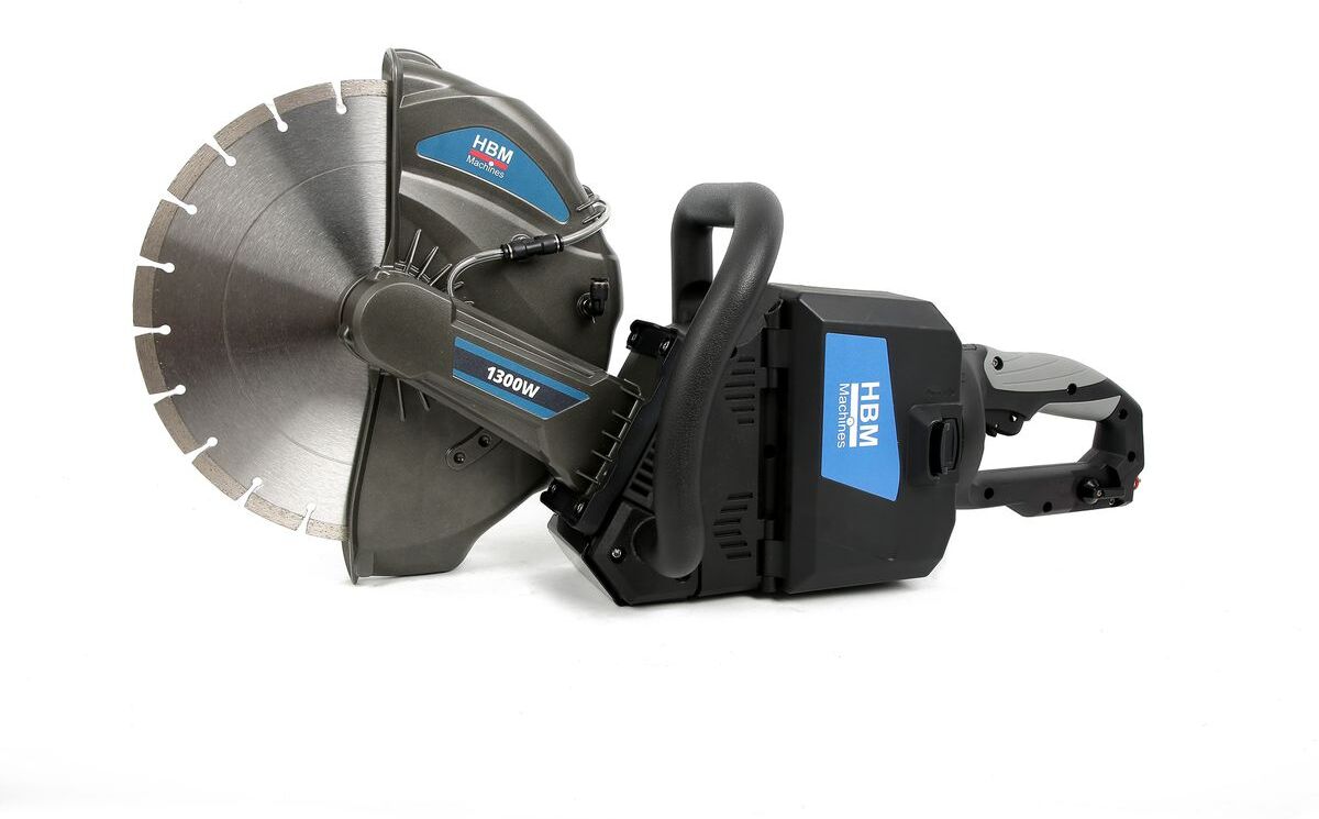HBM sega a batteria per calcestruzzo, sega a nastro, smerigliatrice motorizzata 40 Volt