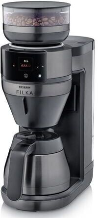 Filterkaffeemaschine Mit Mahlwerk Filka 2.0 Ka4855 Thermokanne - Severin - - MaxiCoffee