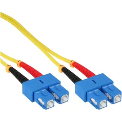 InLine LWL Duplex Kabel (10 m), Netzwerkkabel