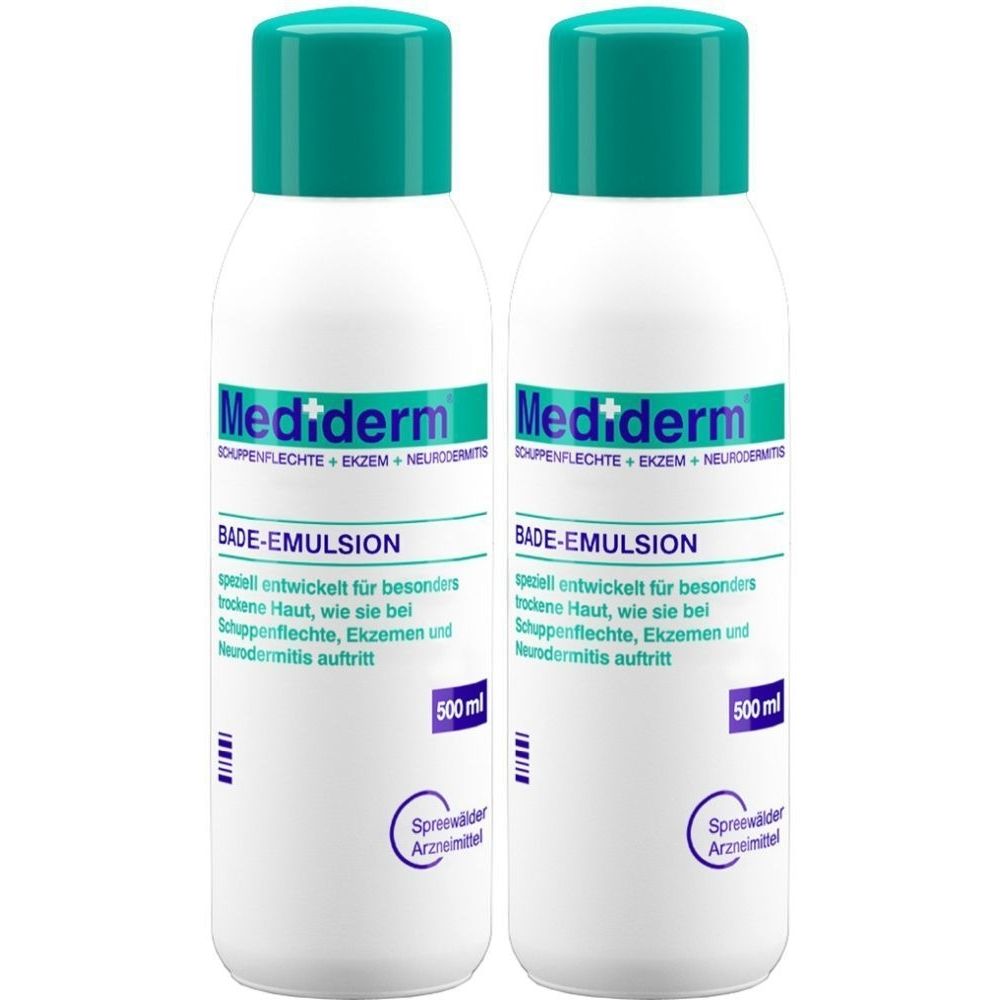 Mediderm Bade-Emulsion 2x 2x500 ml Emulsion