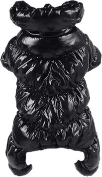 Inspire Curations SnuggleSuit Winter Jumpsuit For Hairless Cats black xl advise 5 7kg