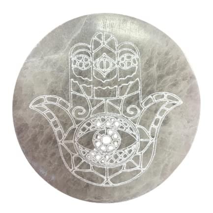 Ancient Wisdom Hamsa Middelgrote Oplaadplaat 10 cm