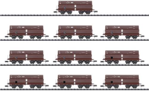 MiniTrix 15013 N 10er-Set Selbstentladewagen Erz Iid der DRG