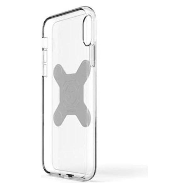 Exelium SCHUTZCOVER MIT LADEFUNKTION - MAGNETISCH - iPhone? X - TRANSPARENT (UPMAIXC)