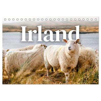Irland - Malerische Landschaften (Tischkalender 2027 DIN A5 quer), CALVENDO Monatskalender