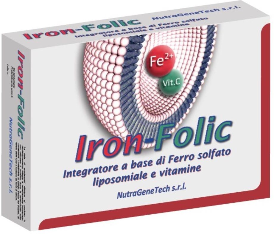 NUTRAGENETECH Srl IRON-FOLIC 30 Cps