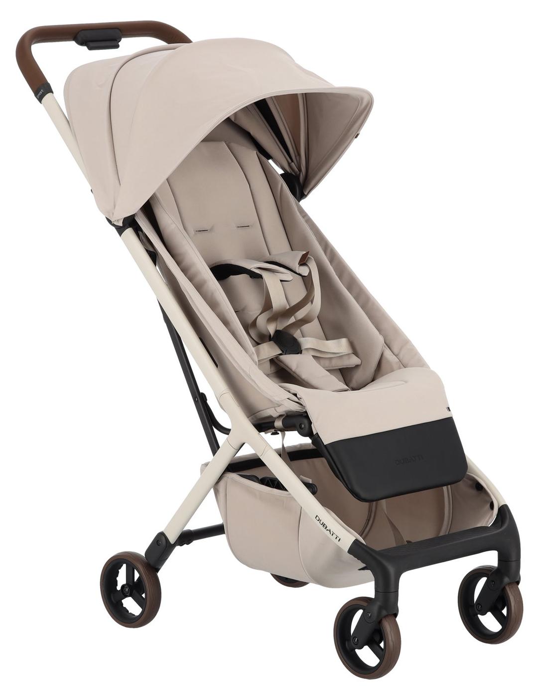 Dubatti Smart E3 Buggy - Chalk/Tofu Gray/Brown Leather