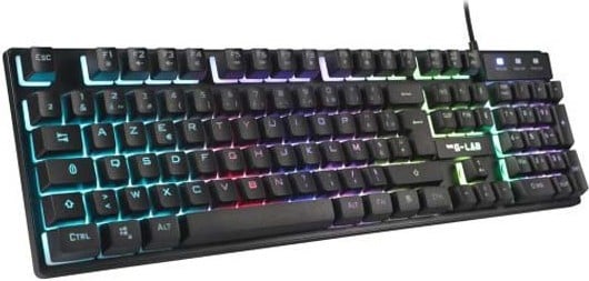 G-Lab KEYZ-CAESIUMT-W/SP Draadloos Toetsenbord - Zwart