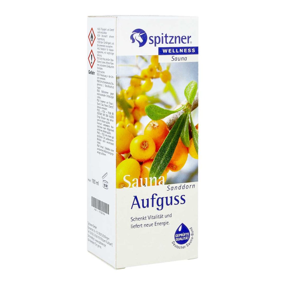 W. Spitzner Arzneimittelfabrik GmbH Spitzner Saunaaufguss Sanddorn Wellness 11702194
