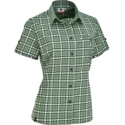 MAUL Damen Bluse Elbe II -1/2 Bluse kariert ela, Größe 40 in Grau Grau