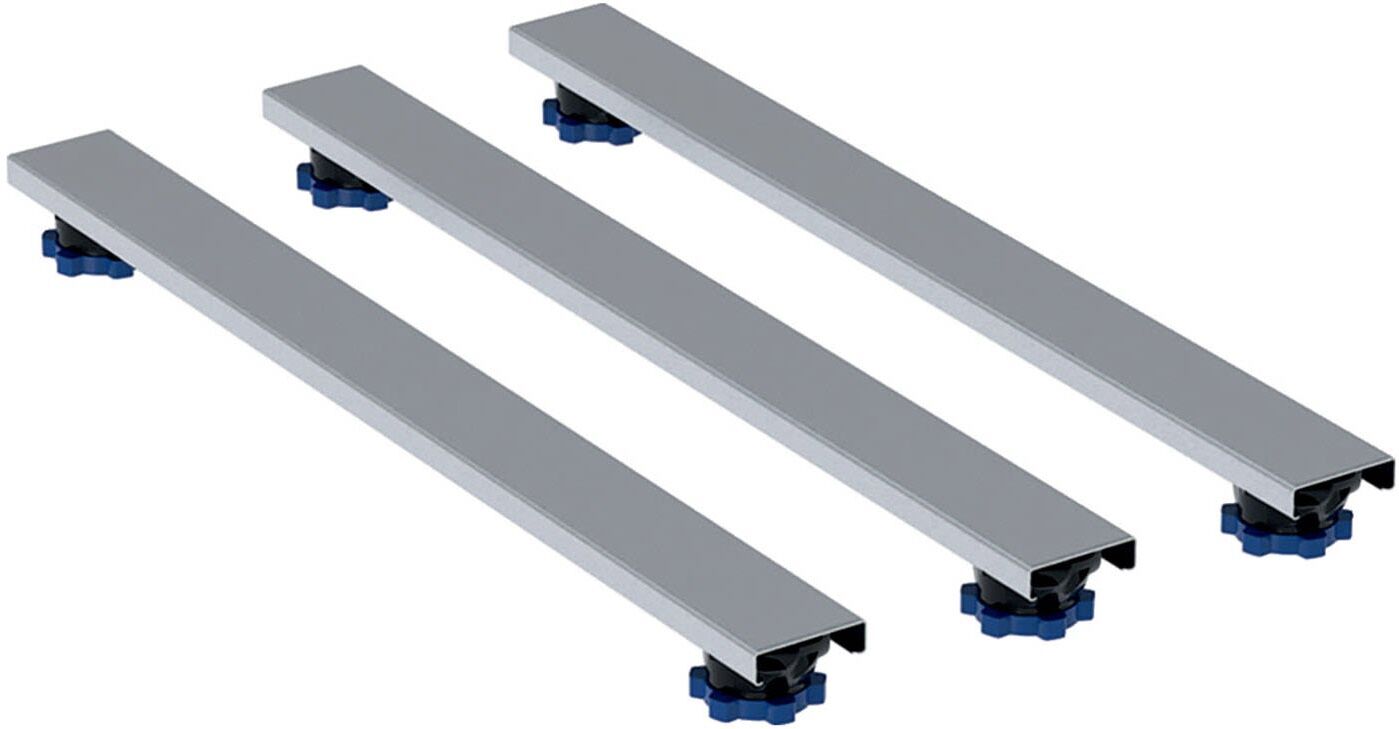 Geberit raw construction set for stone resin shower trays, up to 140 cm, 62.5 x 6 cm 554.955.00.1