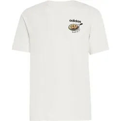 ADIDAS Herren Shirt Snack Cookie Grafik, Größe S in Weiß Weiß