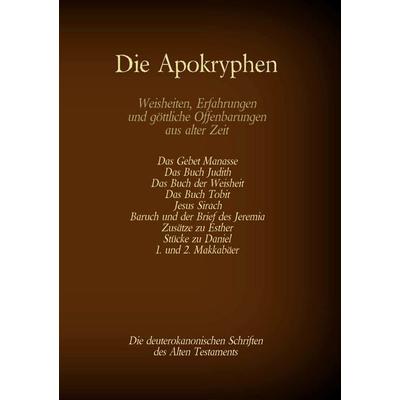 Die Apokryphen, die deuterokanonischen Schriften des Alten Testaments der Bibel, Taschenbuch von Hermann Menge, Twentysix, 978-3-7407-7259-8