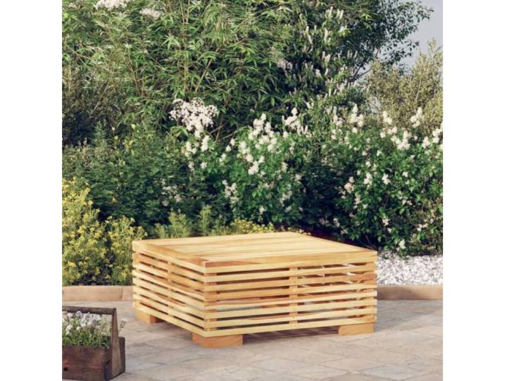 Table Basse de Jardin Table d'Appoint Table Basse de Terrasse Meuble de Patio Extérieur 69 5x69 5x31 cm Bois Massif 319162