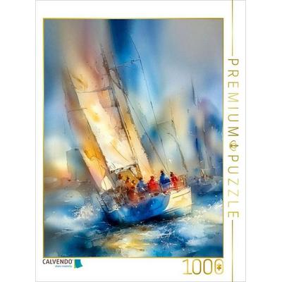 CALVENDO Puzzle Segeln in seiner schönsten Form | 1000 Teile Lege-Größe 64x48cm Foto-Puzzle für glückliche Stunden, Sonstige von , Calvendo Puzzle
