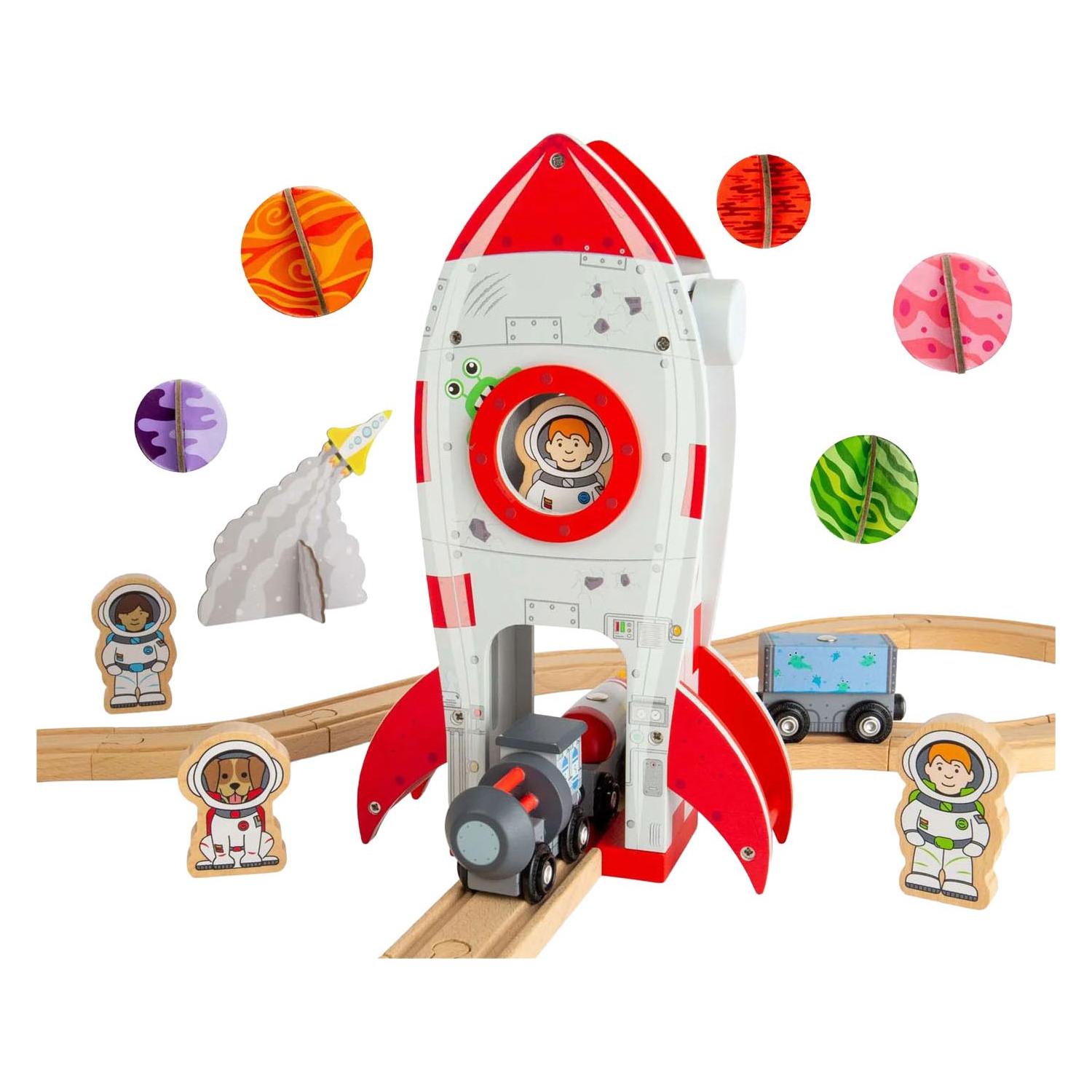 Bigjigs Holzschienen - Rocket (69898588)