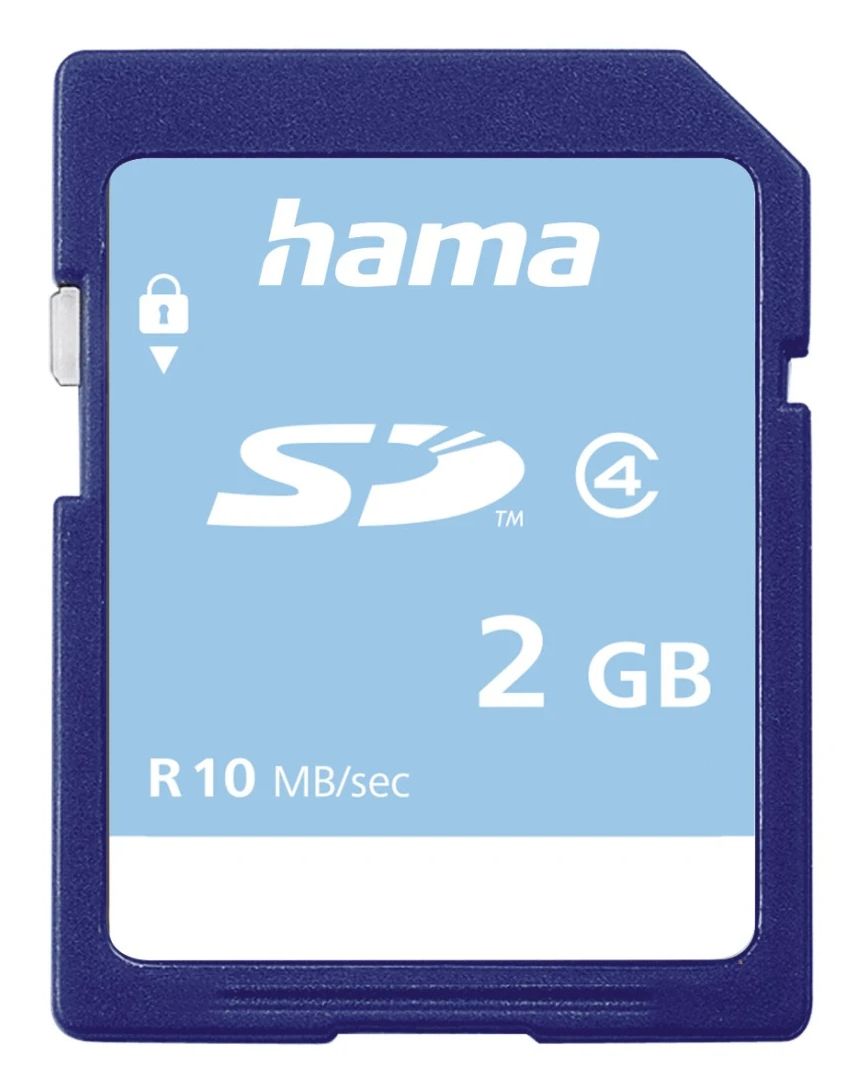 Hama SD Speicherkarte 2 GB 055377 00055377
