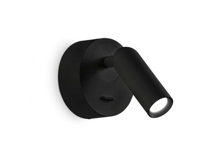 Applique liseuse led noire