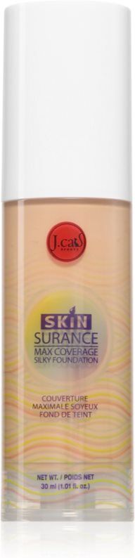 J.Cat Beauty Skinsurance long-lasting liquid foundation shade 109 Soft Taupe 30 ml