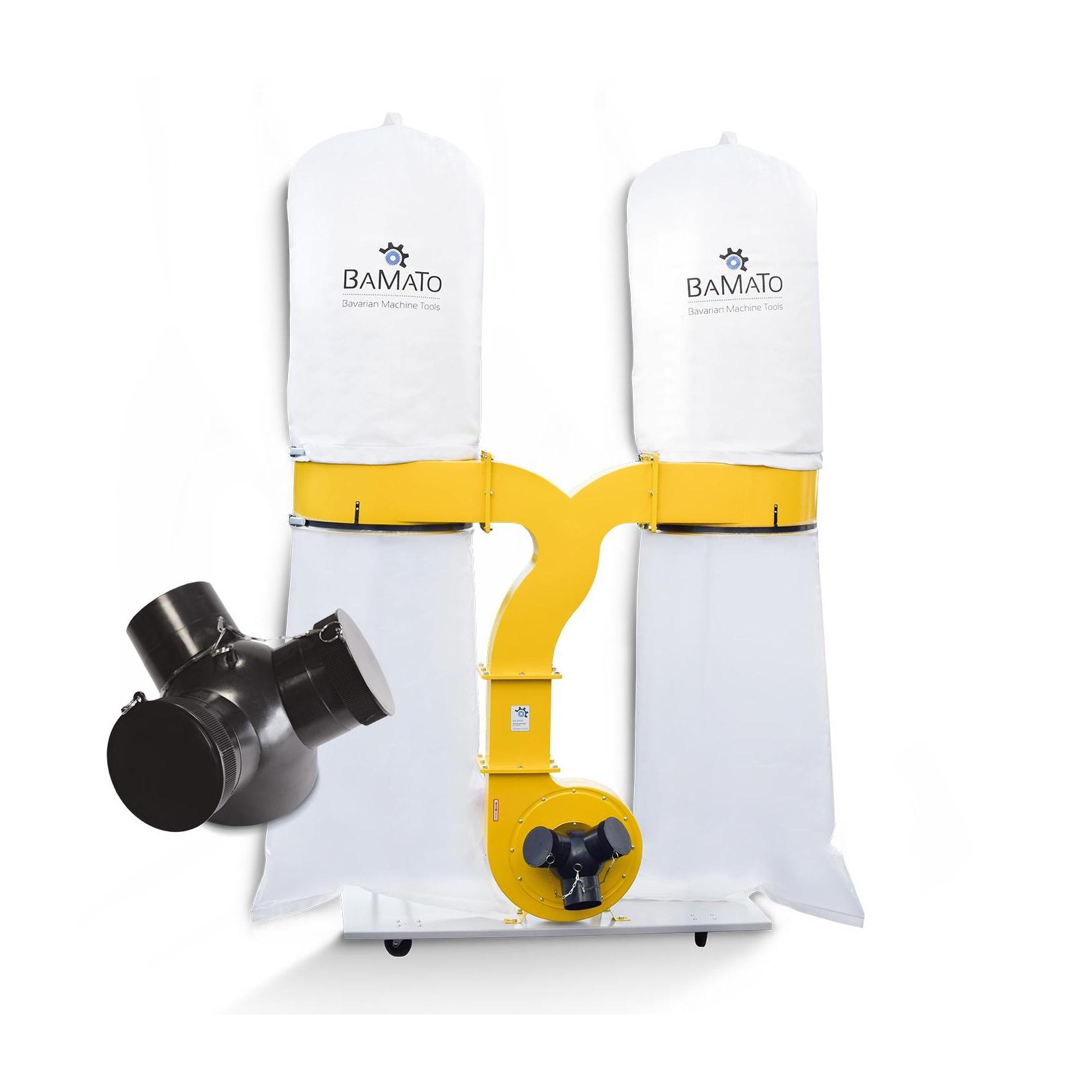 BAMATO Absauganlage AB-3900 mit Y-Adapter (400V)