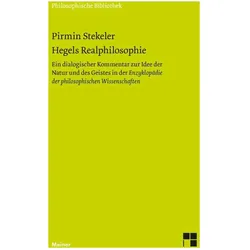 Hegels Realphilosophie, Fachbücher von Pirmin Stekeler-Weithofer