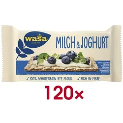 Wasa 120er-Pack Knäckebrot »Milch & Joghurt« 17 g