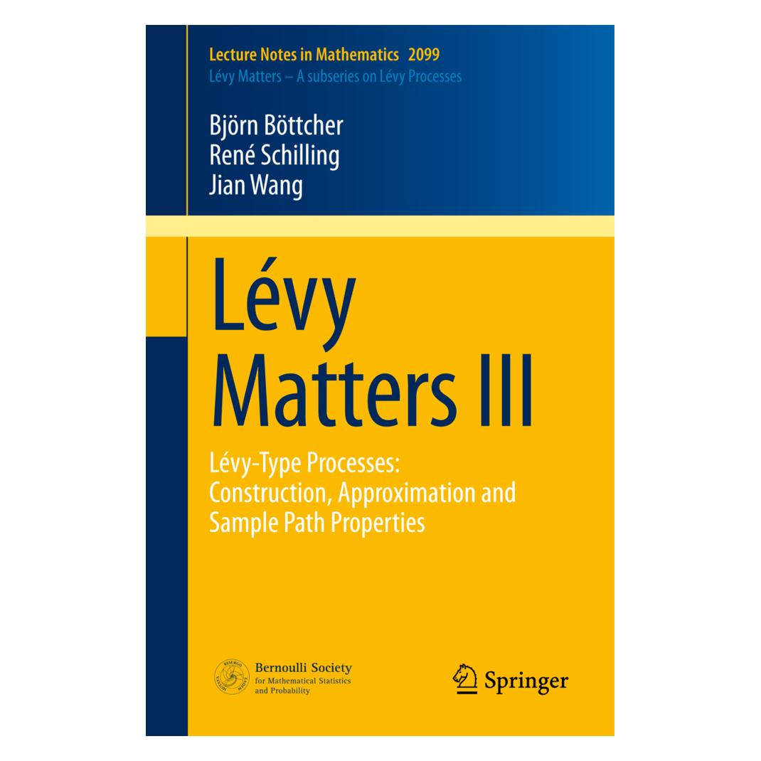 Springer Lévy Matters (Englisch, Softcover, Björn Böttcher, Jian Wang, René Schilling) (55529207)