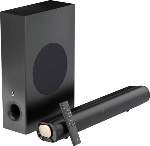 Creative Stage Pro Soundbar Schwarz Bluetooth, inkl. kabellosem Subwoofer, USB