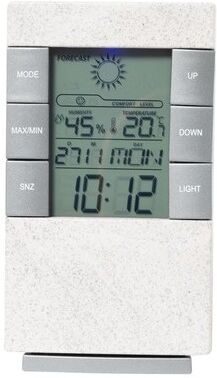Station Météo Précision Élégante Maginly ABS blanc paille de blé