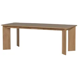 Esstisch DTL - Eichenholz Natur Transparent, 220 cm