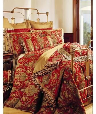 Sherry Kline China Art Red 6-piece Comforter Set