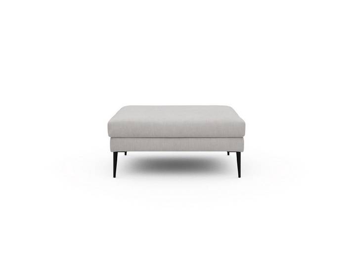 moebelfaktor Sitzhocker Paul, Skandinavisches Design, niedrige Bauhöhe, für Saugroboter geeignet