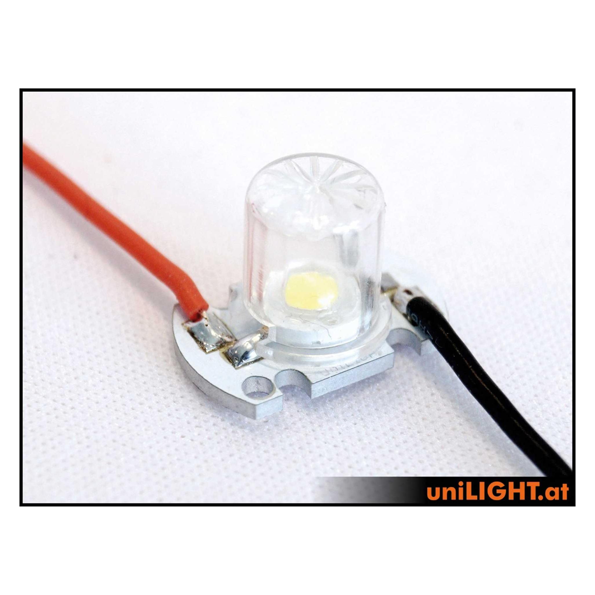 Unilight 8W Rundlicht 10/24mm, ROT (RND-080-RT)
