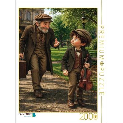 CALVENDO Puzzle Der Weg zur großen Bühne | 2000 Teile Lege-Größe 90x67cm Foto-Puzzle für glückliche Stunden