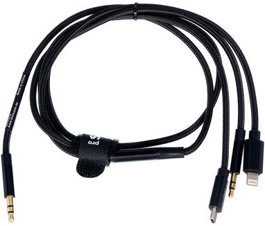 pro snake USB-C Multi Cable 3in1 noir
