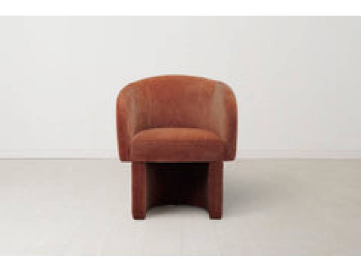 Sessel 06, Rostrot