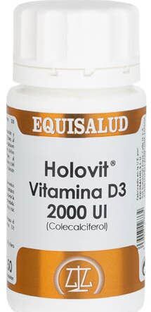 Equisalud Holovit Vitamina D3 2.000 UI 50cáps