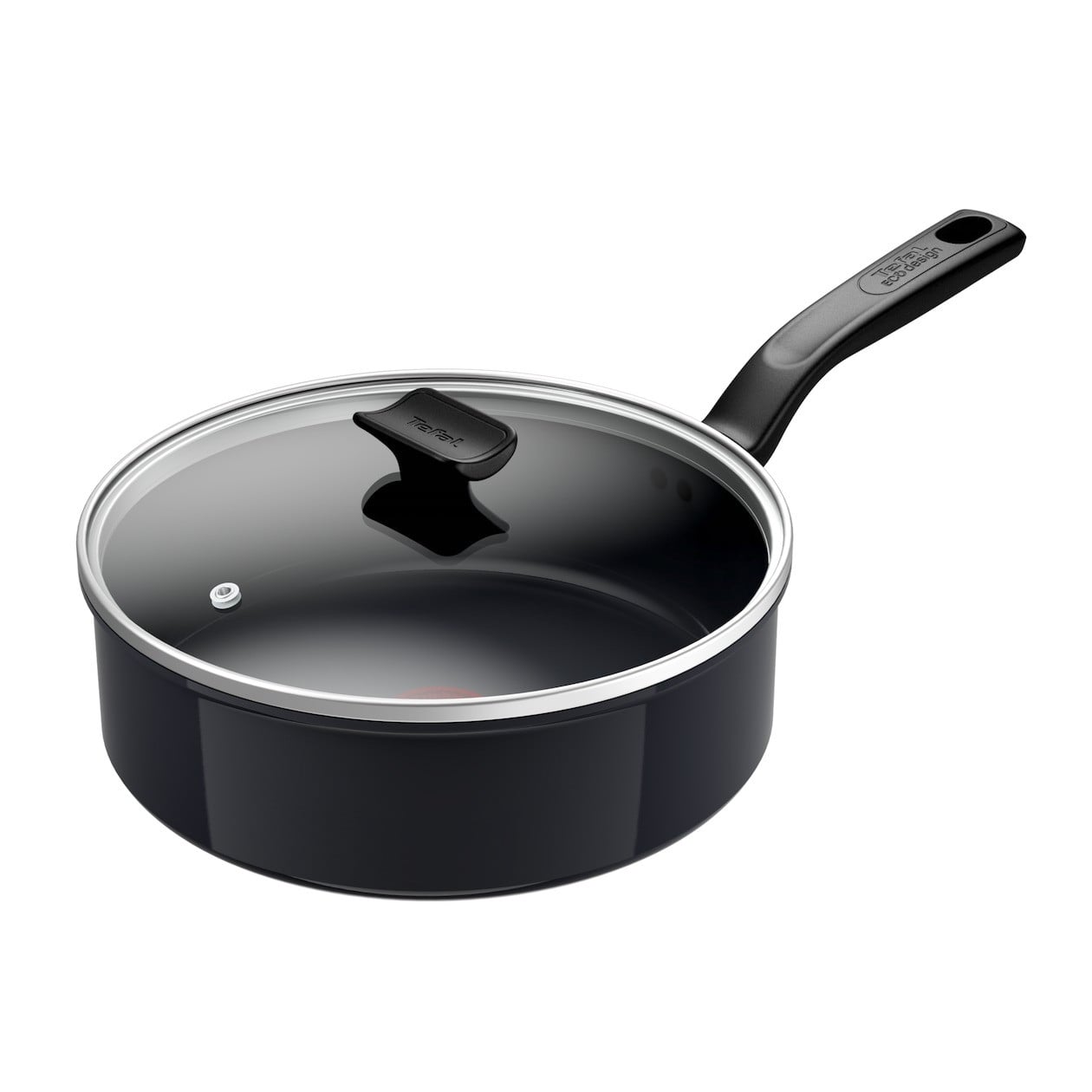 Tefal Hapjespan Change Black Pan met deksel, 24 cm, Zwart