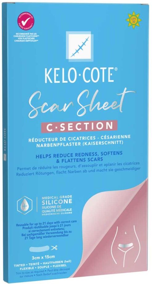 Kelo-Cote Narbenpflaster Kaiserschnitt 1stk