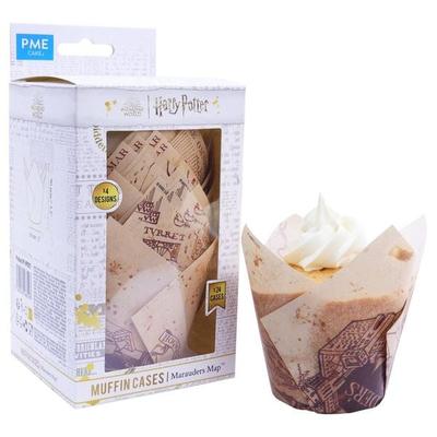 Tulip Baking Cases - Marauders Map