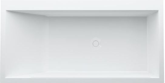 LAUFEN Kartell Einbau-Badewanne H2233310006161 170 x 86 cm, Ecke rechts, mit LED-Beleuchtung, weiß