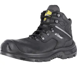 Sicherheitshochschuhe S3 "Thanos" Weite 12 - 47 - schwarz