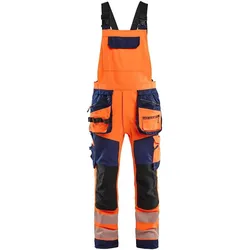 Blakläder, Arbeitshose, 4d-Stretch-Latzhose mit hoher Sichtbarkeit (40)