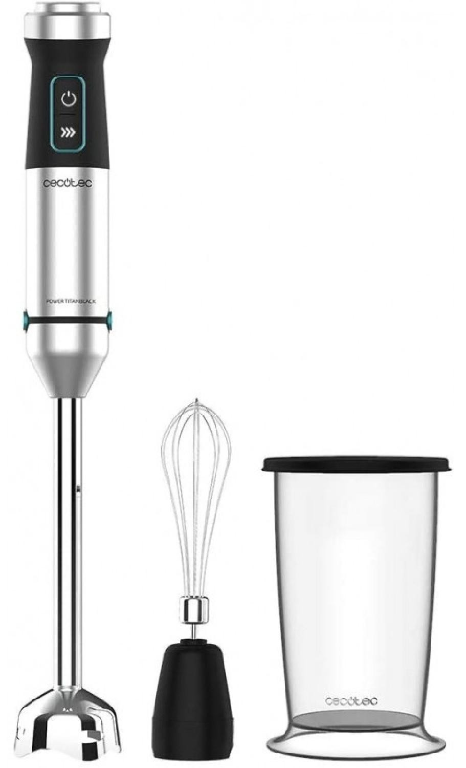 Cecotec Handmixer Power TitanBlack 1500 XL Cream, 1500 Watt