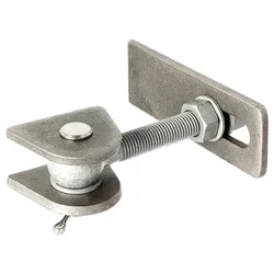 Alberts® Torband f.180° Öffnung,lang,Schrauben,etc.fvz.,Bolzen,etc.VA,z.Anschweißen,M20