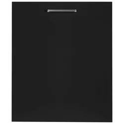 Geschirrspülerfront Touch Schwarz