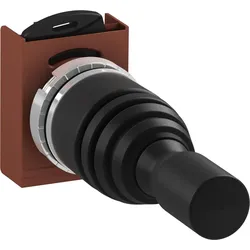 ABB P9MMN4H Joystick, 4 Positionen, Tastend/Rastend, P9M Befehls-und Meldegeräte Metall 1SFA184724R9006