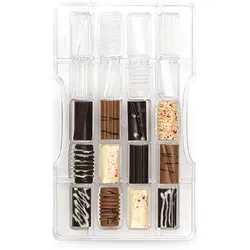 Polycarbonatform für Schokolade-Assortimenti